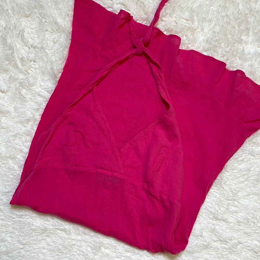 Fresh Produce halter swim cover up dress new
